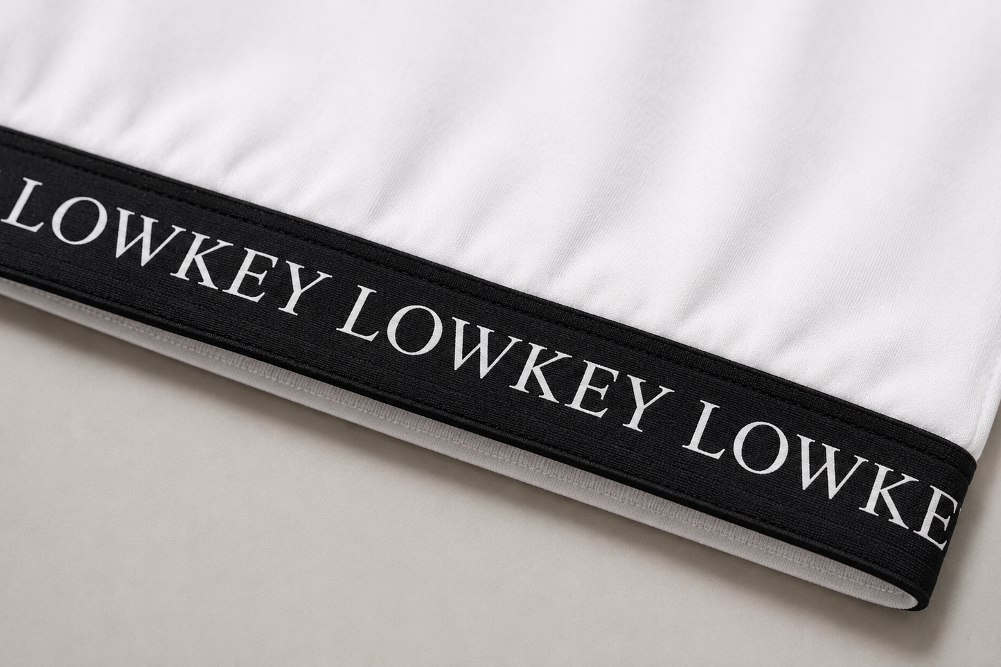 WAIST LOGO BAND T-SHIRT