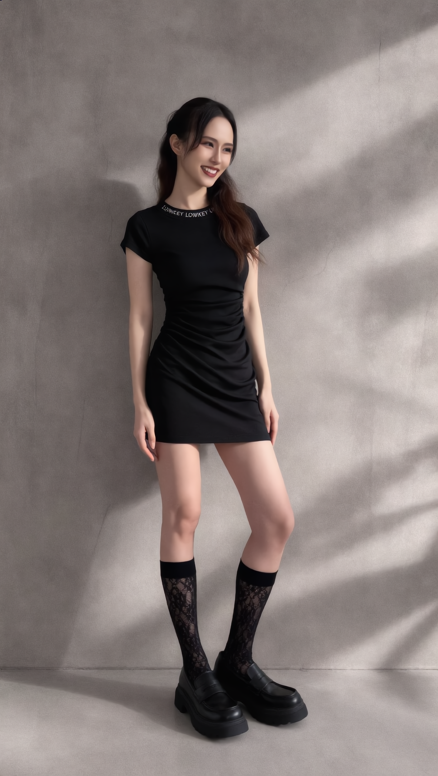 GATHER MINI DRESS