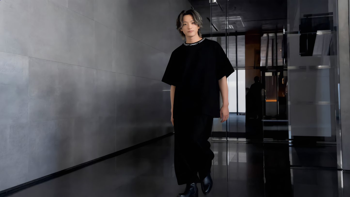 RIB LOGO T-SHIRT