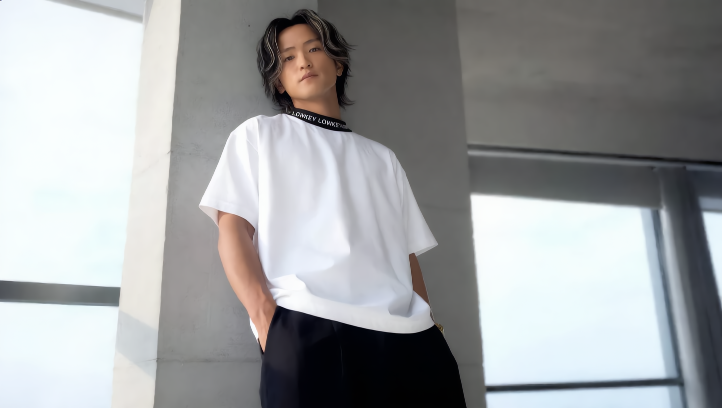 RIB LOGO T-SHIRT