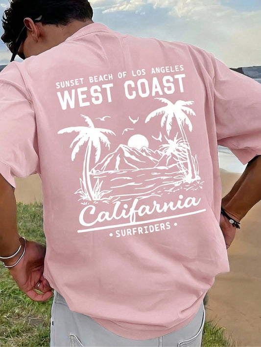 カリフォルニアプリントルーズTシャツ