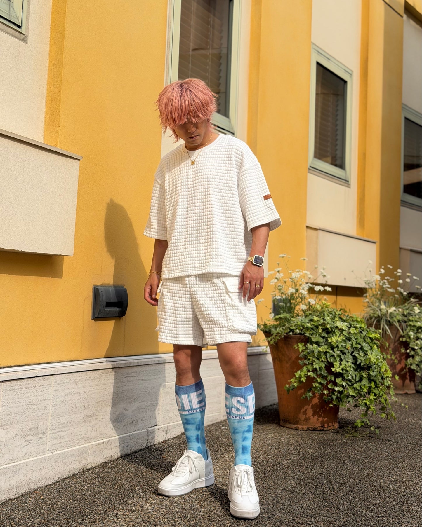 ドロップオフショルダーセットアップ