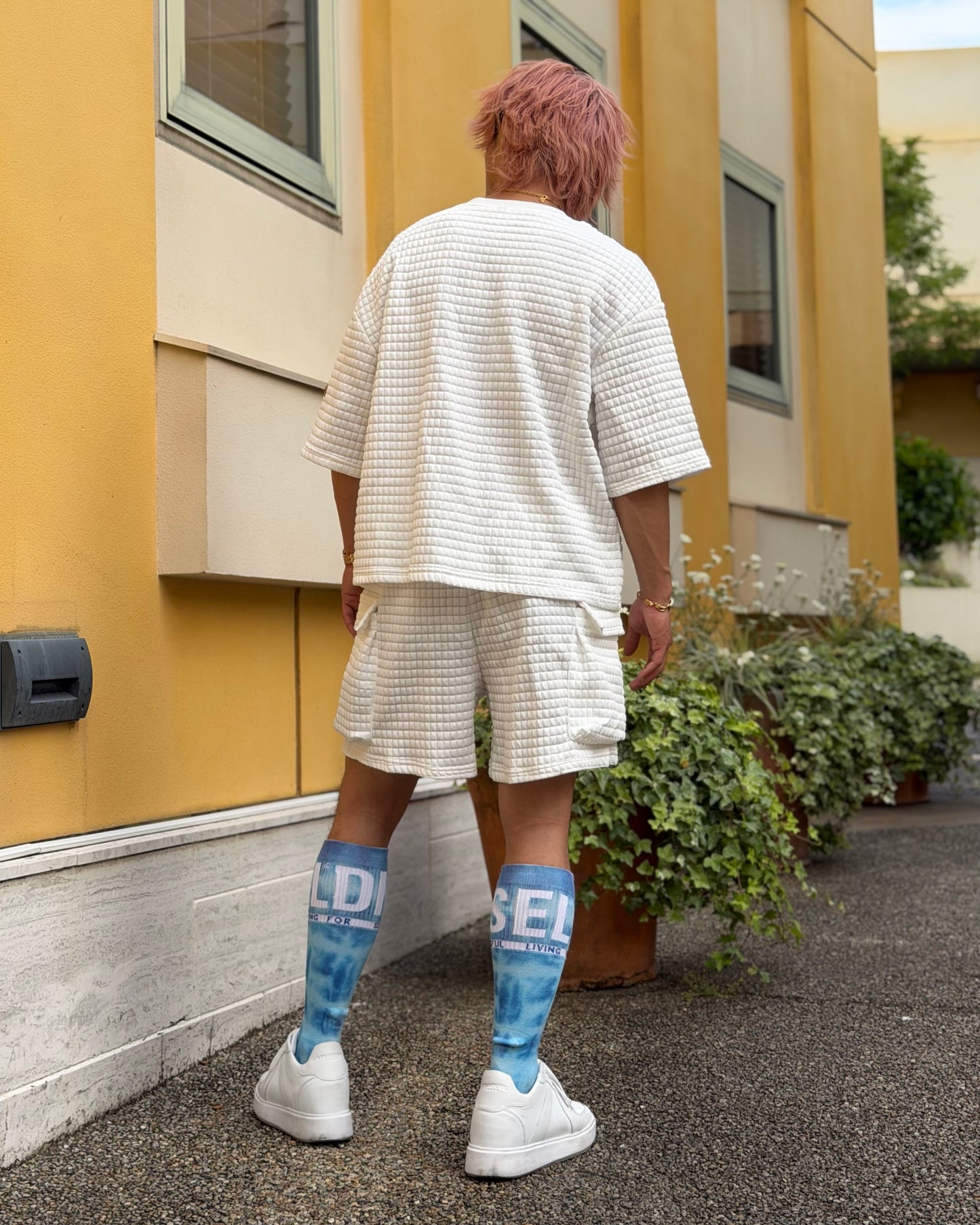 ドロップオフショルダーセットアップ